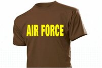 "Air Force" T-Shirt Army USMC Militär Gr 3-5XL Training Navy Marines Pilots