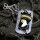 US Army 101st Airborne Insignia Dog Tag Key Ring Chain