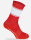 Mr. Socks Ballersocks Classic Socks Black & White Red & White Stripes