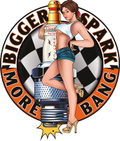 Hoody Bigger Spark More Bang Spark Plug Pin-up