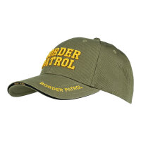 Baseball Cap Border Patrol Oliv 3D Stick