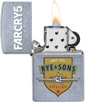 Zippo FARCRY5 Rye & Sons Aviation Game Sturmfeuerzeug