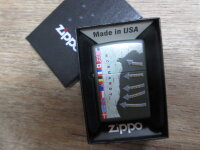 Zippo lighter D-Day Military Map Normandy