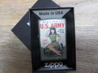 Zippo I want you for U.S. Army Enlist Now Pin Up Lighter