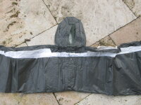 Armee Poncho Oliv Regenumhang + Transport Sack 90er Jahre Mint