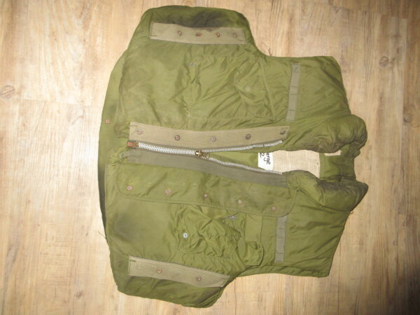 Army Armor Body Fragmentation Vest & Inlays Splitterschutz Weste 1967 Large #2