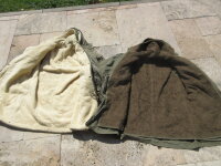 Original US Army M-47 Parka + Futter Overcoat + Pile Liner WWII Korea