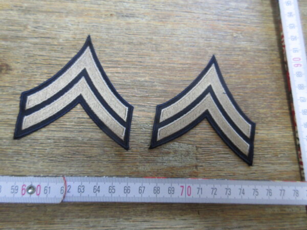 Original WWII US Army Corporal Sleeve Patch