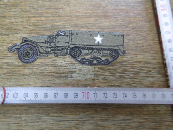 Patch US Army M3 Half Truck Allied Star WWII Flight Jacket