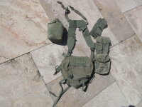 Typ M-1956 Tragesatz US Army Vietnam Sturmgepäck Butt Pack Bottlel Belt Suspender
