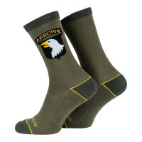 WWII US Army Socken Stiefelsocke Allied Star 101st...