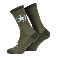 WWII US Army Socken Stiefelsocke Allied Star 101st Airborne USAAF Kokarde