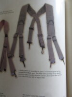 Original US Army M-1944 Suspender Reinforced Koppeltrageriemen Y-Riemen