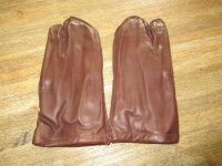 Vintage Armee Handschuhe Leder Fäustlinge Biker...