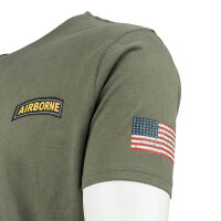 101st Airborne Screaming Eagle Insignia T-Shirt Vintage...