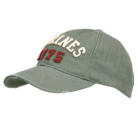 US Army Baseball Cap Oliv Stonewashed 1775 USMC Seals...
