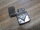Benzin Sturmfeuerzeug V8 Emblem Antik Silber Hot Rod Dragster US Car