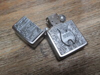 Zippo Sturm Feuerzeug Matrix Flame Emblem
