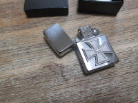 Zippo Sturm Feuerzeug Eisernes Kreuz EK Emblem