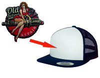Baseball Cap Patch Pin-Up Old School Repair Hot Rod Ratty...