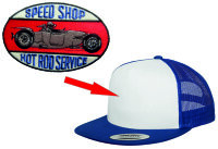 Baseball Cap Patch Speed Shop Hot Rod Service NHRA Drag...