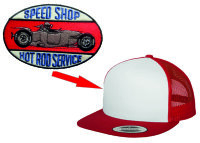 Baseball Cap Patch Speed Shop Hot Rod Service NHRA Drag...
