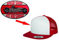 Baseball Cap Patch Speed Shop Hot Rod Service NHRA Drag...