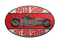 Baseball Cap Patch Speed Shop Hot Rod Service NHRA Drag...