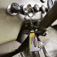 Keychain P-51 Mustang US Army D-Day 3D PVC USAAF Airforce