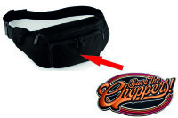 Hip Bag Patch Save the Choppers Slogan