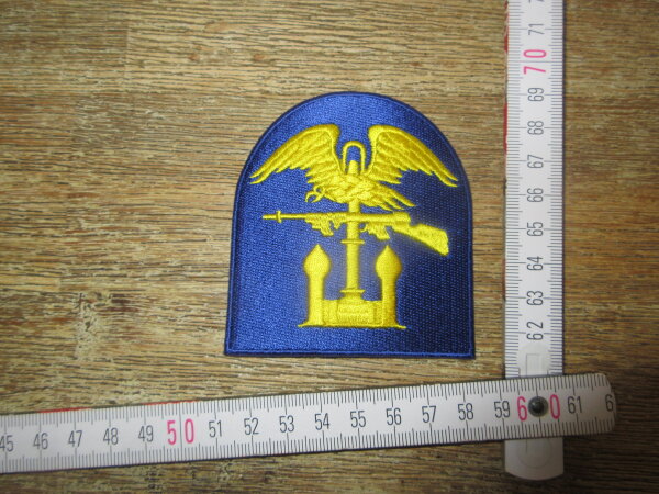 Patch US Army Amphibious Command Unit Blue WWII