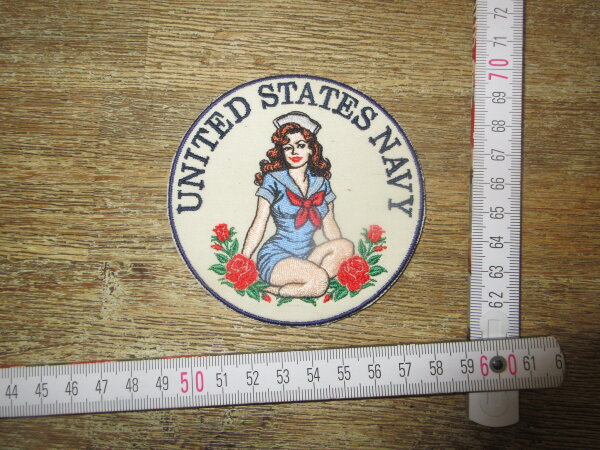 Patch Navy Nurse Pin-up Krankenschwester US Army Hospital Mash WAC WWII