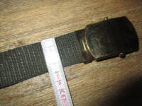 Original Armee Hosengürtel Officers Belt Roller Buckle