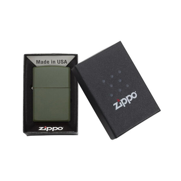 Zippo Sturmfeuerzeug Oliv Matt OD