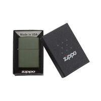 Zippo Sturmfeuerzeug Oliv Matt OD