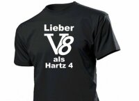 "Lieber V8 als Hartz 4" US Car Oldtimer Chevy...