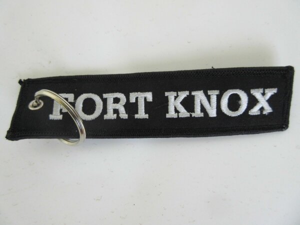 1 Schlüsselanhänger "Fort Knox" Key Hanger Secure your Home Fun Key Ring