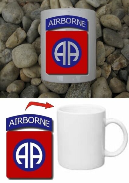 82nd Airborne Division Kaffee Tasse Mug US Army Paratrooper Navy Seals WWII