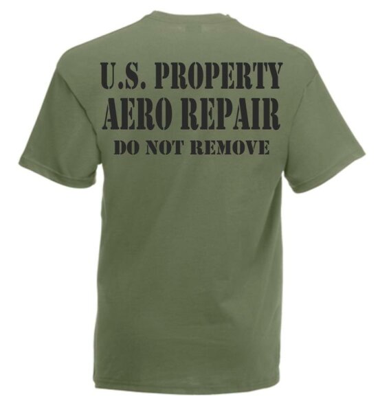 Aero Repair T-Shirt USAAF Gr S-XXL US Army WWII WK2 Airforce USMC Marines Seals