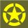 Allied Star Fahrzeug Aufkleber Gelb US Army USMC US Car Truck pick-up WWII WK2