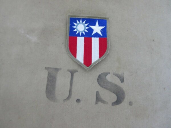 CBI China Burma India Patch US Abzeichen Flightjacket US Army Vietnam WK2 WWII