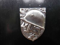 Freikorps Schild WWI WK1 Kragenabzeichen Pin Helm Button...