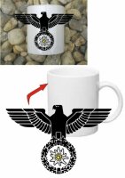 Gebirgsj&auml;ger Edelweiss Reichsadler Kaffee Becher...