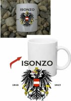 Isonzo Front Austria KuK Kaffee Becher Tasse Monarchie...