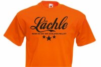 Lächle... wenn Du mit mir... Fun T-Shirt Gr 3-5XL...