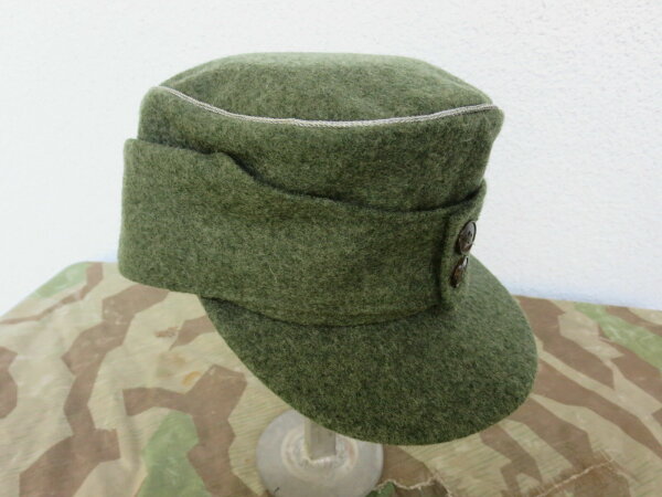 Offizier Feldmütze Wehrmacht Lubstein Bergmütze Gebirgsjäger Fieldcap EREL Gr 57