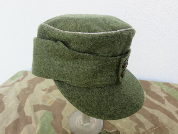 Offizier Feldmütze Wehrmacht Lubstein Bergmütze Gebirgsjäger Fieldcap EREL Gr 58