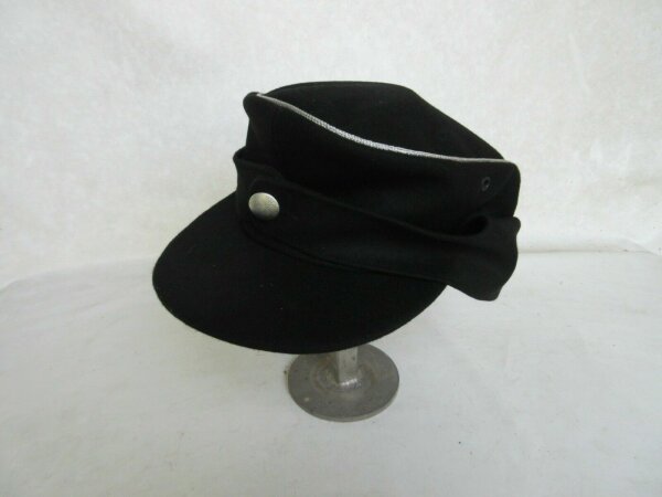 Offizier Panzer Mütze EREL Lubstein 1 Knopf Wehrmacht 61 WaffenXX WW2 Field Cap
