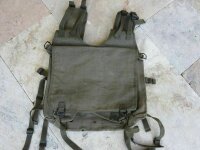 Original Ammunition Bag 1946-54 Indochina Algerie Legion Carrier Canvas Vest