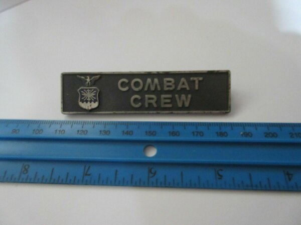 Original US Army Abzeichen Combat Crew Badge Airforce Command Vietnam Navy WW2